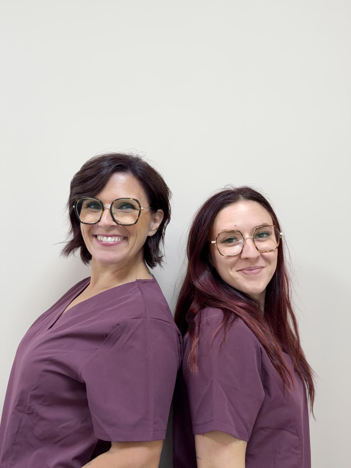 Laurane et Kathy, les deux infirmières du centre L'OrK